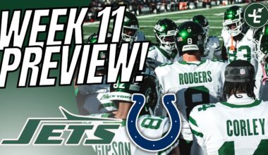 Indianapolis Colts vs New York Jets PREVIEW! | Week 11 2024