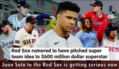 *Massive News* Red Sox pitch a "Super Team" to Juan Soto in private meeting, what does that mean?