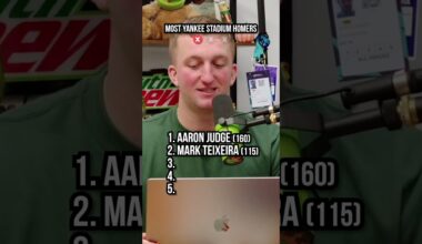 Five players with the most new Yankee Stadium home runs #yankees #baseball #mlb