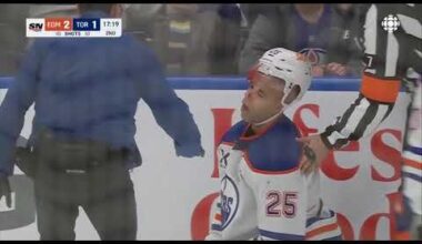 Reaves hits Nurse high and gets Match Penalty (w/Joe Bowen)