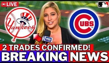URGENT! YANKEES MAKING 2 TRADES FOR THE ROSTER! DEAL WITH THE CUBS DONE? YANKEES NEWS