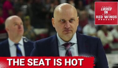 Derek Lalonde's seat should be hot | Red Wings drop another back-to-back