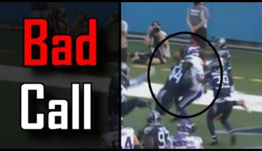 Wrong call leads to TD | Tennessee Titans Vs Minnesota Vikings