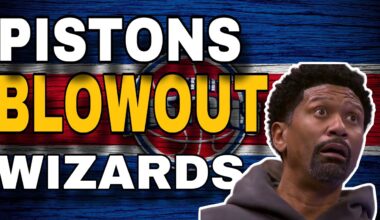 Detroit Pistons BLOWOUT Wizards 122-104! 🚀 | Pistons Show MAJOR Growth 💪