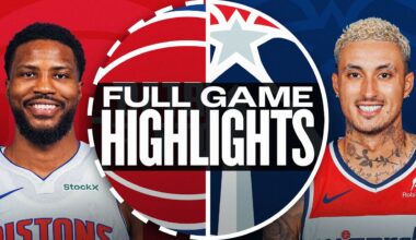 Game Recap: Pistons 124, Wizards 104