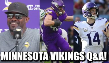Minnesota Vikings Q&A: Replacing Flores? Extend AVG? Darnold's Bounce Back?