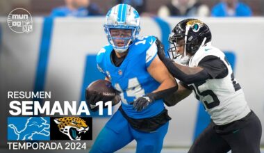 Jacksonville Jaguars vs. Detroit Lions | Resumen NFL en español - Semana 11 | NFL Highlights 2024