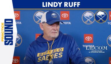 "He's A Highly Competitive Kid" | Buffalo Sabres Head Coach Lindy Ruff: Devi Levi To Amerks