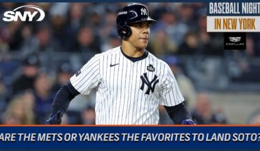 Are the Mets or Yankees front runners to sign Juan Soto? | Baseball Night in NY | SNY