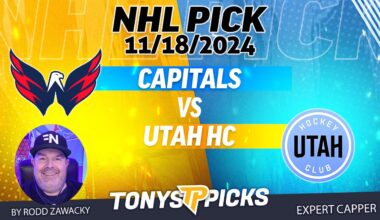 Washington Capitals vs Utah Hockey Club 11/18/24 NHL Pick to Wager