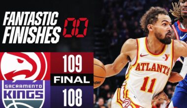 Final 4:54 WILD Ending Hawks at Kings 👀| November 18, 2024