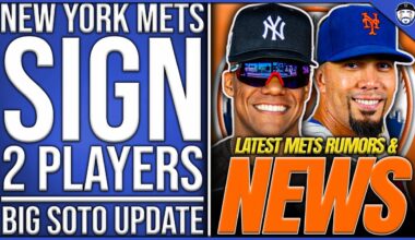 REPORT: BIG Juan Soto Update, Mets SIGN 2 Players, Key FAs To DECLINE QO (New York Mets News)