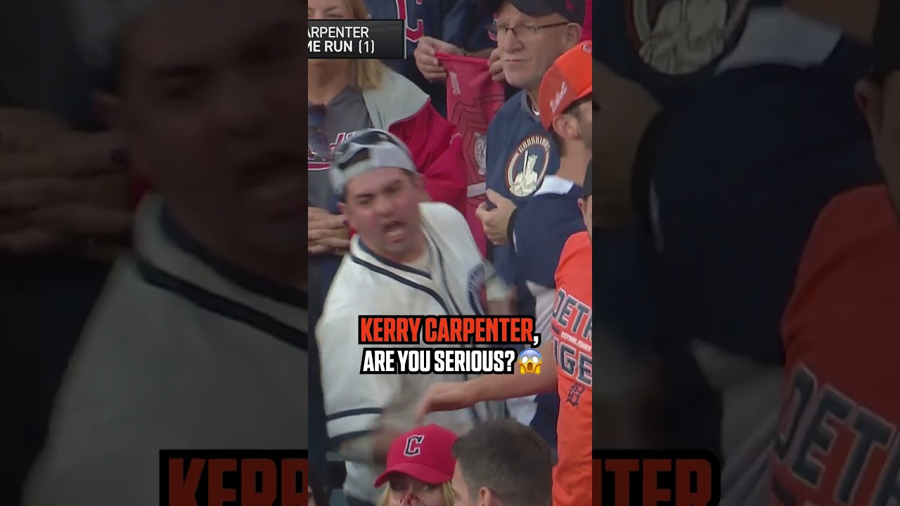 Kerry Carpenter wins it for Tigers 🤯 #DetroitTigers #Tigers #MLB #Carpenter #homerun #ALDS