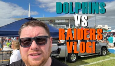 Miami Dolphins Vs Raiders 2024 Vlog!