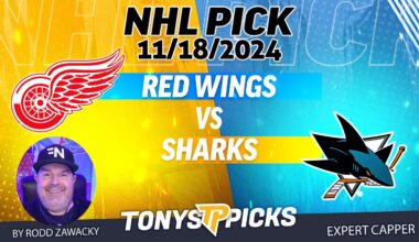 Detroit Red Wings vs San Jose Sharks 11/18/24 NHL Prediction for Bet