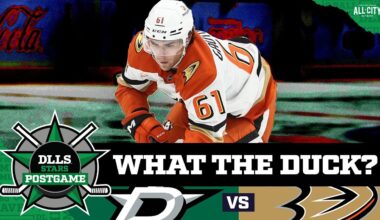 Dallas Stars lose 4-2 at home against Anaheim Ducks | STARS POSTGAME