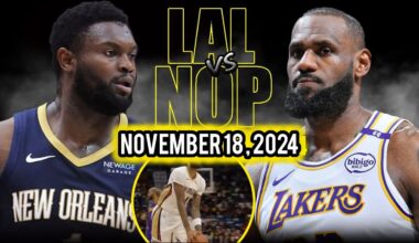 Los Angeles lakers vs New Orleans Pelicans Full Game Highlights HD