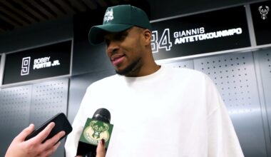 Giannis Antetokounmpo Postgame Media Availability  | 11.18.24