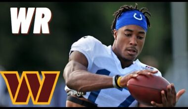 Washington Commanders Sign Freak 6'5 WR Michael Strachan To The PS