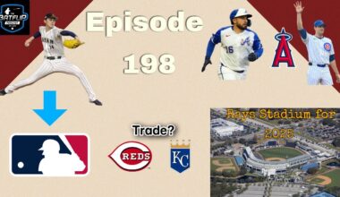 Roki Sasaki Posted, Angels make Moves, Reds and Royals talking trade, Rays get a stadium for 2025!