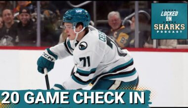 2024-25 San Jose Sharks 20 Game Check In: Where Have We Seen Improvements?