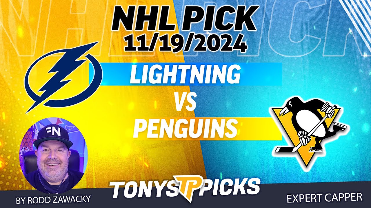 Tampa Bay Lightning vs Pittsburgh Penguins 11/19/24 NHL Spread Pick