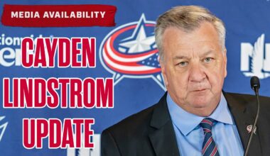 Blue Jackets General Manager Don Waddell Provides Update on Cayden Lindstrom | Media Availability