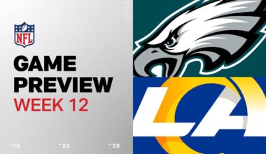 Philadelphia Eagles vs. Los Angeles Rams | 2024 Week 12 Game Preview