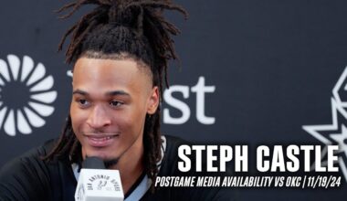 Steph Castle's Postgame vs Oklahoma City Thunder | 11.19.2024