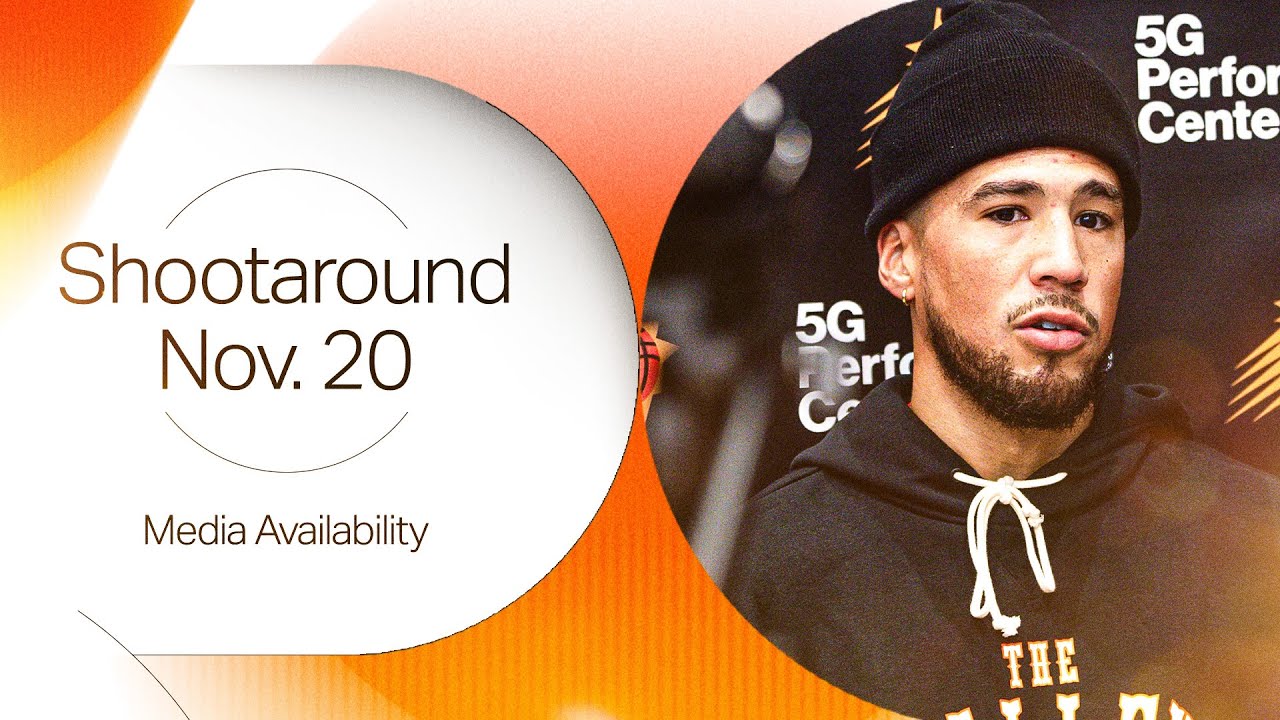 11-20-24 Phoenix Suns Shootaround Media Availability: Devin Booker and Mason Plumlee