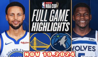 Minnesota Timberwolves vs Golden State Warriors FULL GAME Highlights Nov 19,2024 NBA Season 2024-25