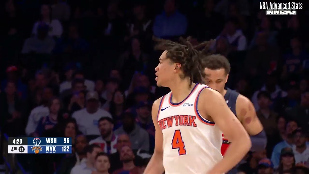 Pacôme Dadiet 9 pts 3 reb 2 ast vs Washington Wizards | 2024-11-18