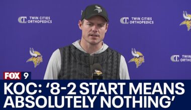 Kevin O'Connell says 'complete team performance is still out there' after 8-2 start