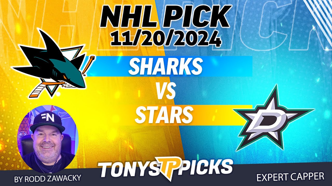 San Jose Sharks vs Dallas Stars 11/20/24 NHL Betting Strategy