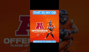 BO NIX IS AFC PLAYER OF THE WEEK