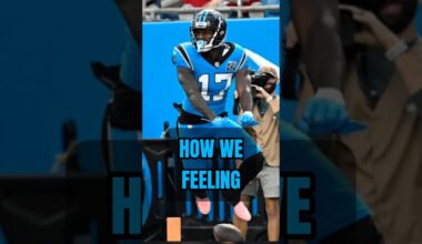 Carolina Panthers How We Feeling - Wide Receivers #shorts #carolinapanthers #nfl #panthers