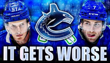 IT JUST KEEPS GETTING WORSE FOR THE VANCOUVER CANUCKS (SHOCKING STATS: Tyler Myers & Carson Soucy)