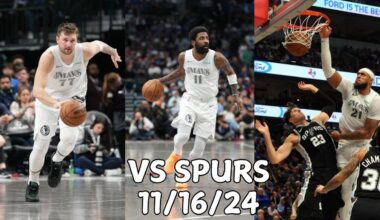Dallas Mavericks Team Highlights vs the Spurs (11.16.2024)
