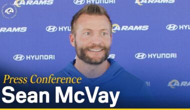 Sean McVay Gives Week 12 Injury Report & Previews Eagles Matchup On SNF