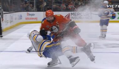 Connor Clifton Challenges Radko Gudas For Big Hit on Jason Zucker
