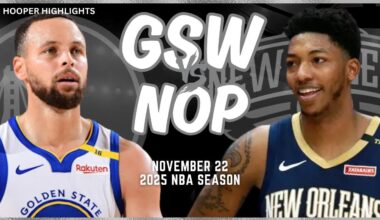 Golden State Warriors vs New Orleans Pelicans Full Game Highlights | Nov 22 | 2025 NBA Season