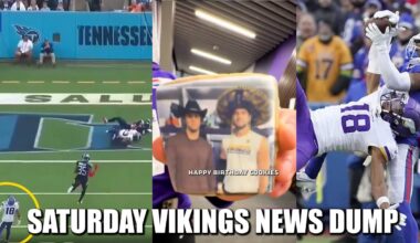 Minnesota Vikings News Dump (11.23.2024) | Pure Cinema, Birthday Cookies, Jefferson Sublime