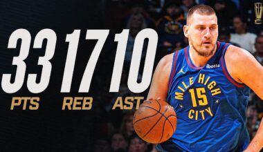 Nikola Jokić’s 5th STRAIGHT TRIPLE-DOUBLE Performance! 🏆| November 22, 2024