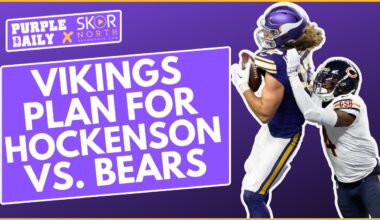 Will Minnesota Vikings unleash T.J. Hockenson against the Chicago Bears?