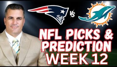 New England Patriots vs Miami Dolphins Predictions and Picks | 2024 NFL Week 12 Bets