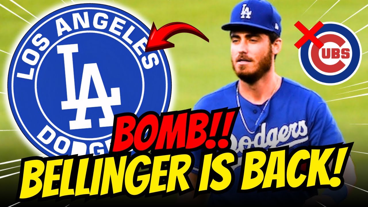 🛑RIGHT NOW IN LA!!! HE'S BACK!! BELLINGER CONFIRMED AT DODGERS!!! DODGERS TODAY!