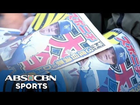 Japanese baseball fans celebrate Ohtani winning third MVP award