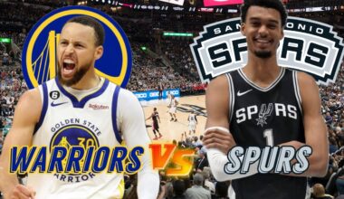 Golden State Warriors vs San Antonio Spurs Live Play by Play & Scoreboard