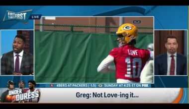 FIRST THINGS FIRST | Nick Wright STUNS, Jordan Love Is Under PRESSURE To Stop Throwing Interceptions