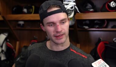 Claude Giroux, Josh Norris, Travis Green Postgame Media vs VAN